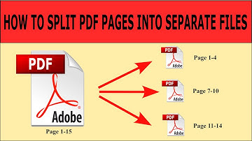 📃 How To Split PDF Pages Into Separate Files