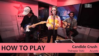 Thérapie Taxi- Candide Crush Tutorial de guitarra FÁCIL (Cómo tocar)