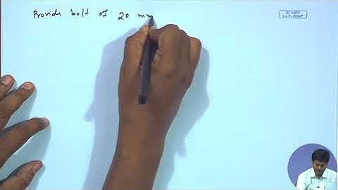 Lecture 41 : Design of Batten Plates using Bolt Connection