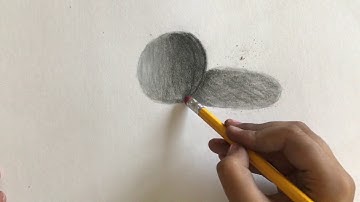 Drawing a REALISTIC sphere with charcoal pencils for NOOBS!