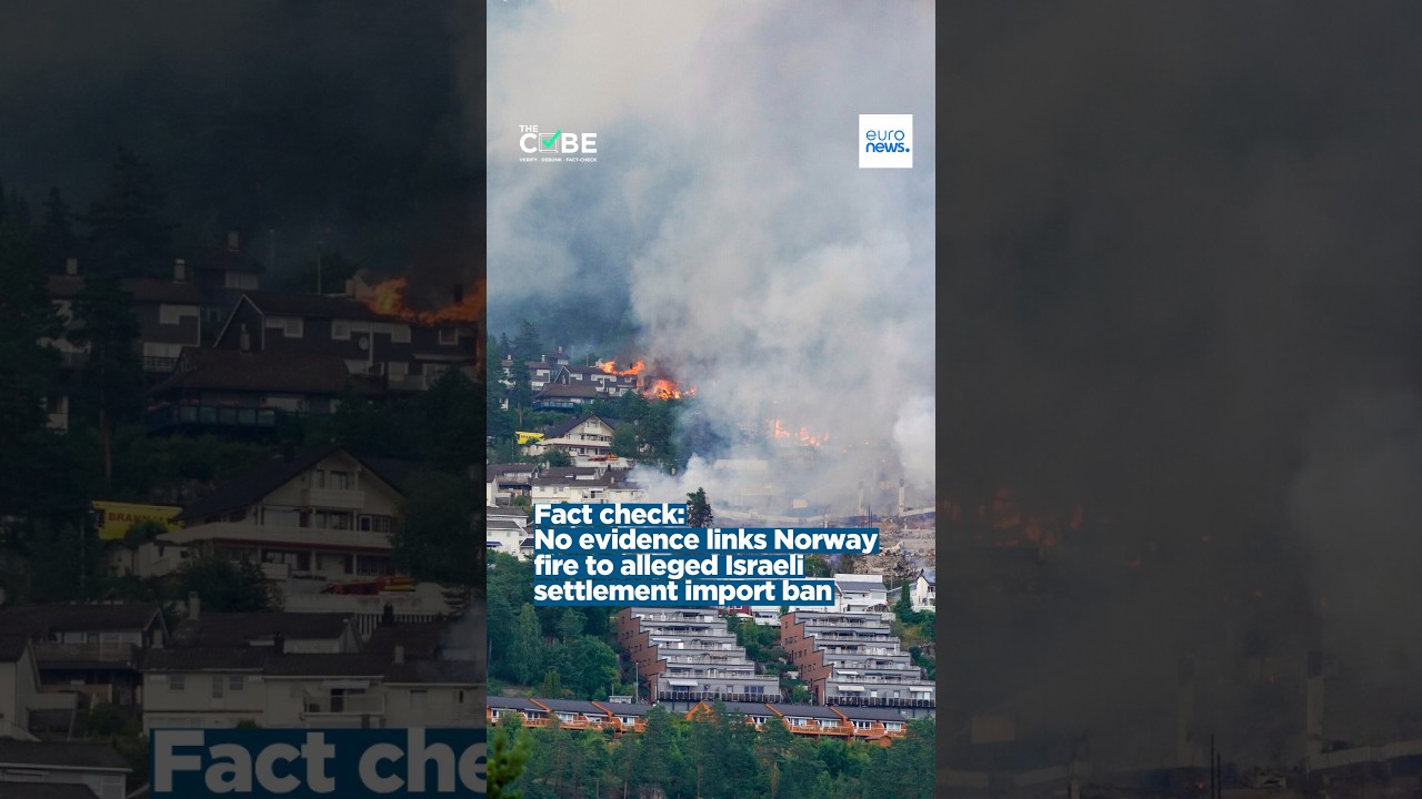 Norway Fire Falsely Linked To Israeli Trade Ban