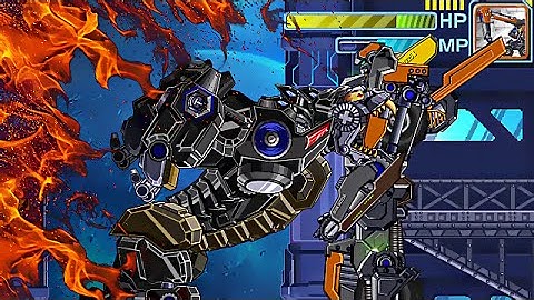 Robot Excavator VS Robot King Kong - Game Show - Game Play - 2016 - HD