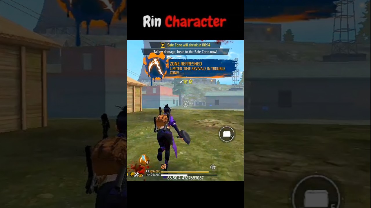 free fire new character Rin ability in ob50 update