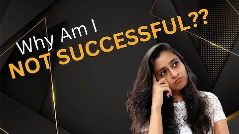 No. 1 reason why you are NOT Successful | in Hindi | Dhara J. Rajpara