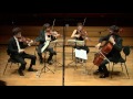 Mozart  quatuor  cordes n 21 en r majeur par le quatuor hanson