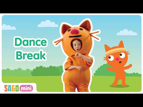 Slo-Mo Sebastian Dance Break 🦥 | Sago Mini | Dance Along Video for Kids