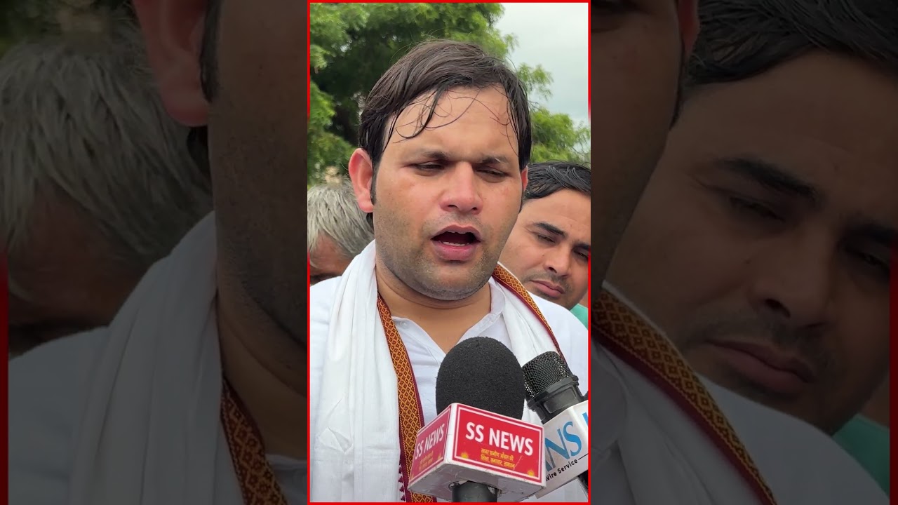 पलवल रसूलपुर रोड को लेकर क्या बोले खेल मंत्री गौरव गौतम | Gaurav gautam | palwal news | Satmark news