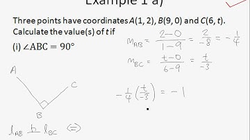 A Maths Chap 7.4 Perpendicular Lines - Introduction and Example 1