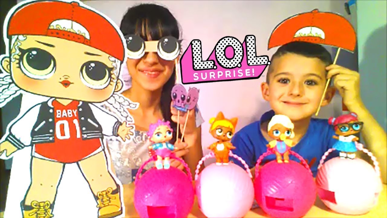 I nostri SELFIE con le LOL SURPRISE!!!