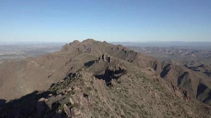 Hiking the Hieroglyphic Trail to Pt. 4869 - Superstition Mountains, Gold Canyon AZ