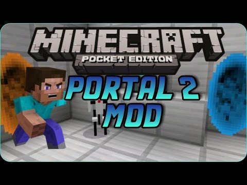 Portal 2 Mod - Minecraft PE 1.0.0 / Gregory And Games