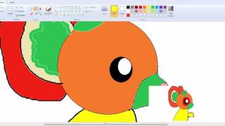 Speedpaint - Fruity mouse!! (My own Transformice mouse fur) Watch on speed 2 :)