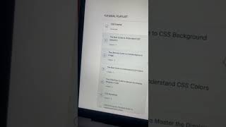 🤩 Ultimate CSS tutorial for beginners #shorts