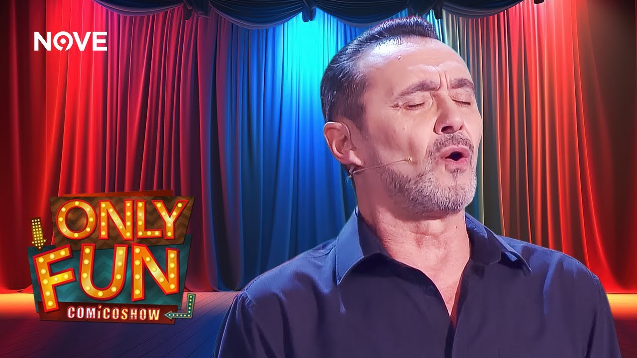 Giuseppe Giacobazzi ci legge il suo libro di poesie autofinanziato ​​🤣​​​🤣​ ​| Only Fun Comico Show