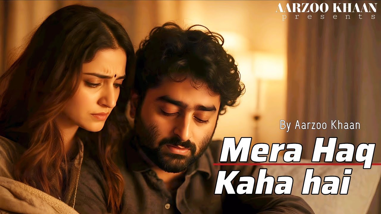 Mera Haq Kaha Hai | Emotional Hindi Sad Song | Aarzoo Khaan | New Song 2026 | Arijit Singh Vibe