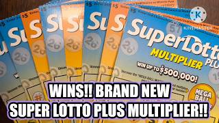 WINS!! BRAND NEW SUPER LOTTO PLUS MULTIPLIER!! CA Scratchers screenshot 3