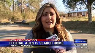 Federal Agents Search Home