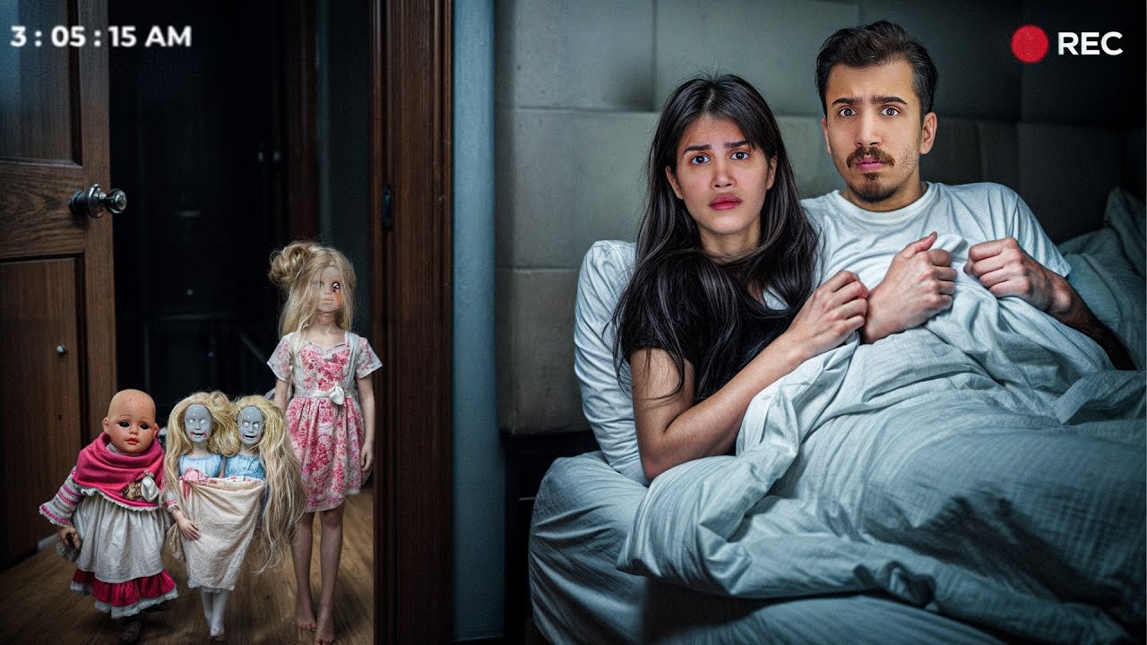 هیچ وقت 3 شب با پنج تا عروسک تسخیر شده تنها نمونید!!😰