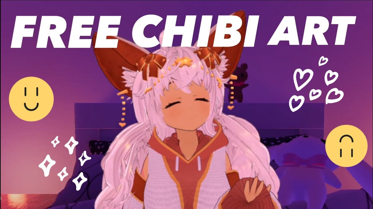 ✨Channel Trailer - FREE CHIBI ART ✨