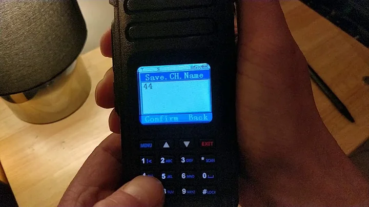 Ailunce HD1 how to program FM repeater very quickly