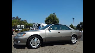 2000 Lexus ES300 Platinum video overview and walk around demo