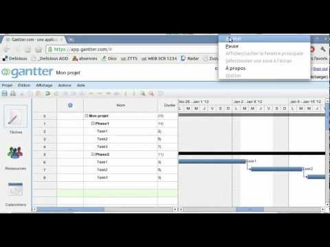 Gantter tutoriel part 1