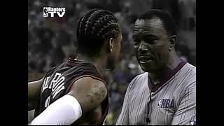 NBA Playoffs 2001 Game 3 Toronto Raptors vs Philadephia 76ers Vince Carter vs. Allen Iverson