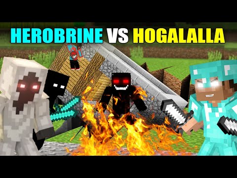STORY OF HOGALALLA 🔥 HEROBRINE TRAPPED HOGALALLA | ENTITY 303 & NULL PLANNING