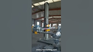 Tank and tank head polishing machine