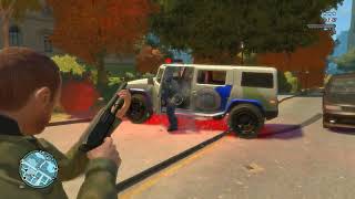 GTA 4 - Police Commissioner Assassination + Six Star Escape