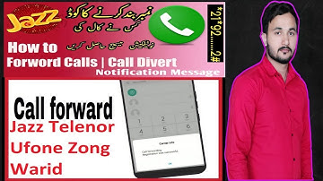 Apka Number is Waqt Band hai Call divert kaisy lagayen | Call Forwarding activate and deactivate new