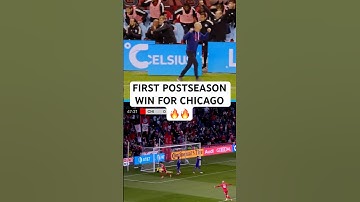 HISTORIC @chicagofire W in Audi MLS Cup Playoffs! 🔥