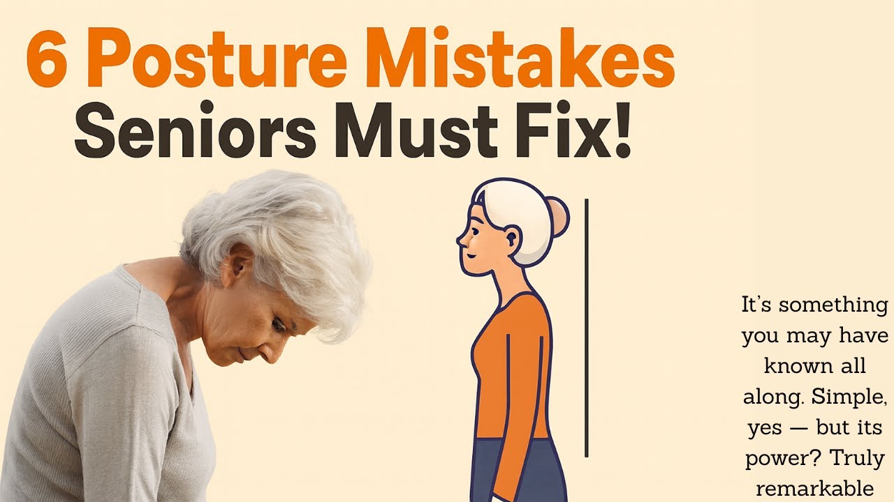 6 Posture Mistakes That Lead to Chronic Pain in Older Adults