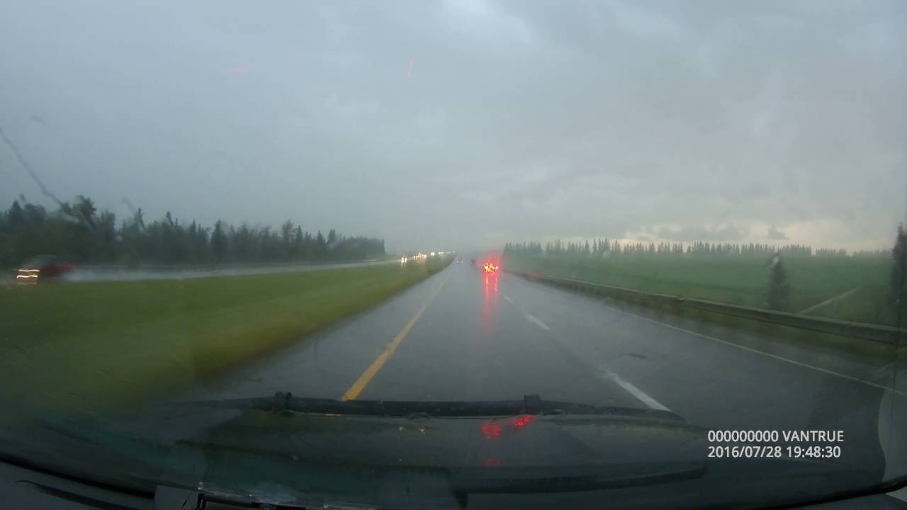 Edmonton storm July 28, 2016 (part 5) - YouTube