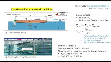 Paper abstract: Wave-assisted propulsion: An experimental study on traveling ships