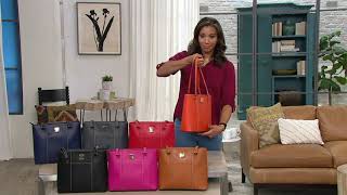 Dooney & Bourke Saffiano Small Lexington Shopper on QVC 