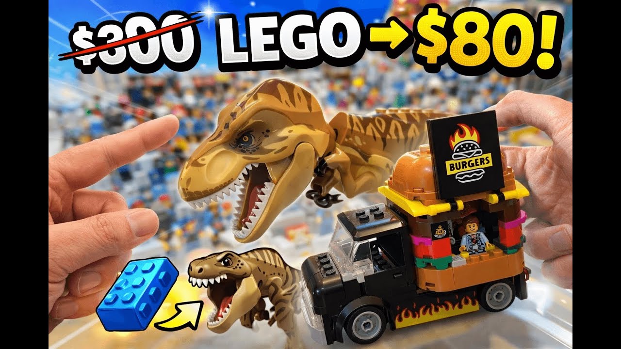 $300 LEGO Lot Found at Thrift Store for $80! 🧱💰
