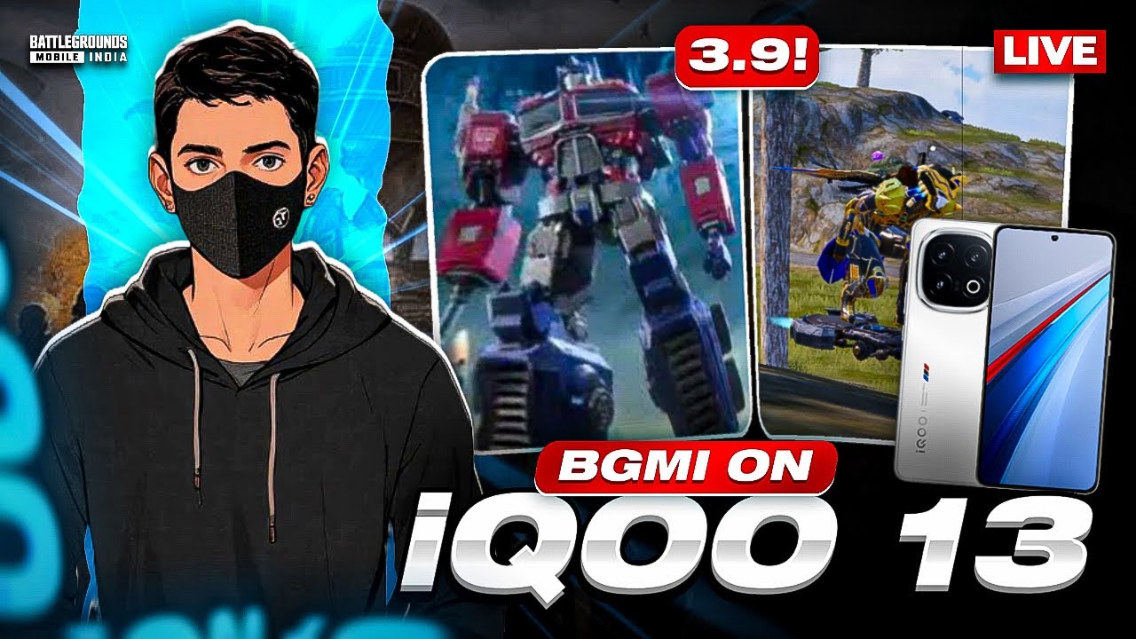 🔴IQOO 13 BGMI 120 FPS GAMEPLAY | IQOO 13 INDIA FASTEST PHONE LIVE ...