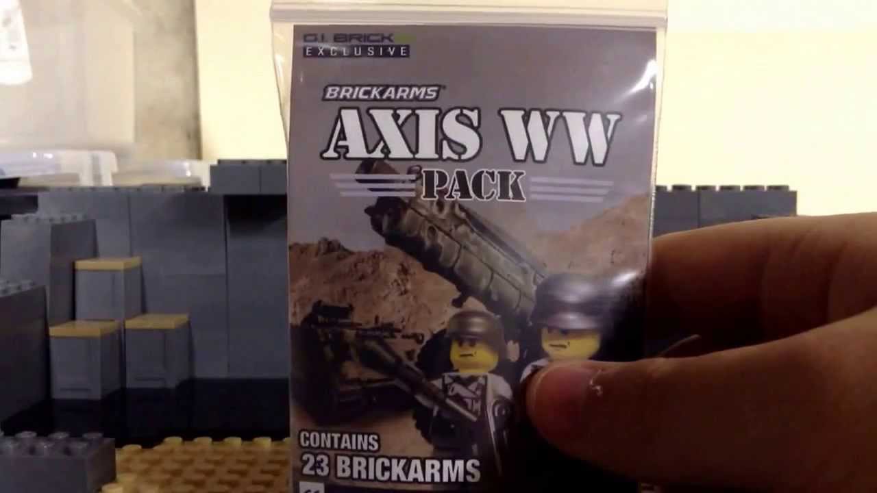 GiBrick Exclusive "Axis WW Pack" Review (Brickarms)