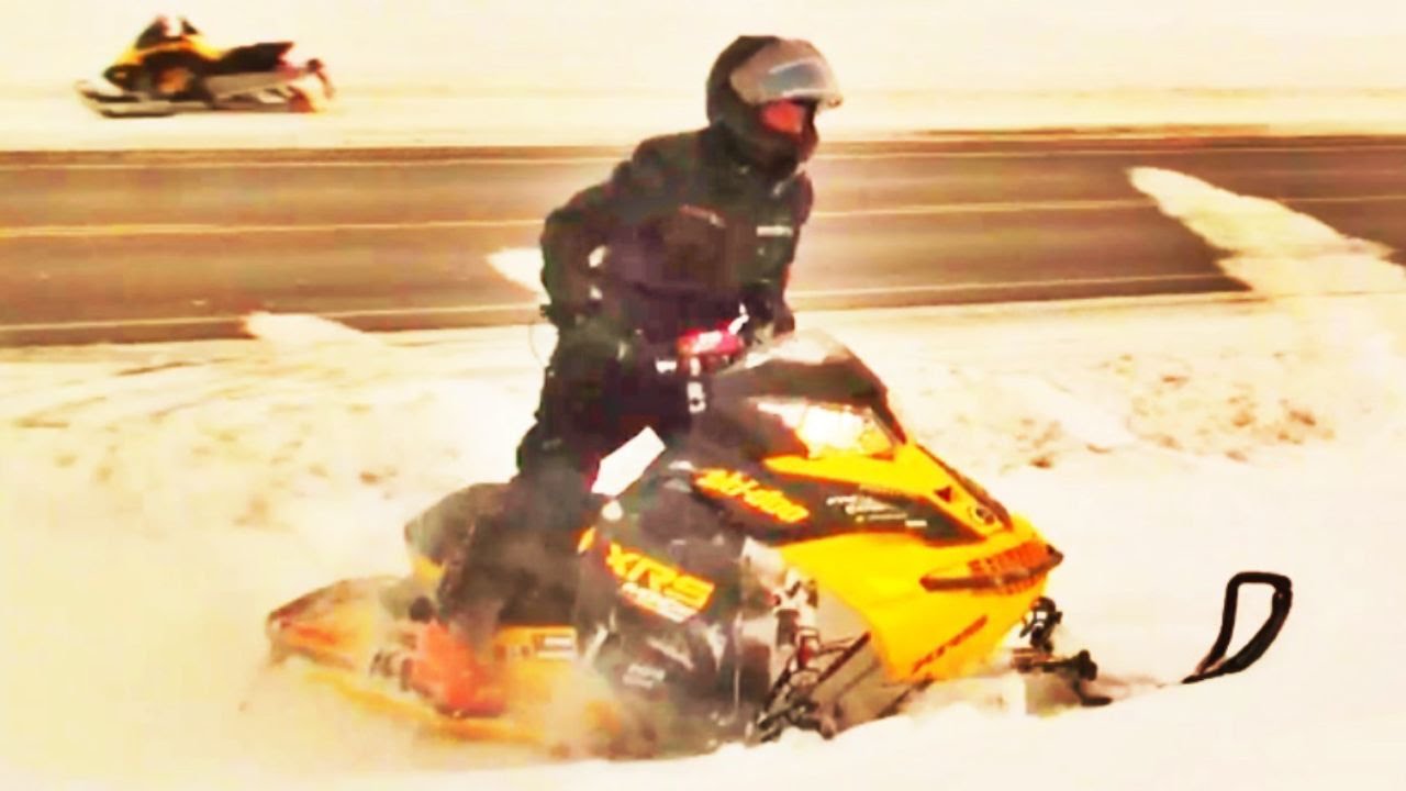 Snowmobile BRAAAP! YouTube
