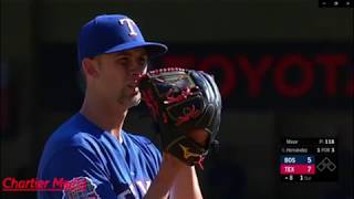 Mike Minor Gets 200Th Strikeout After Rangers Intentionally Drop A Popup A Breakdown
