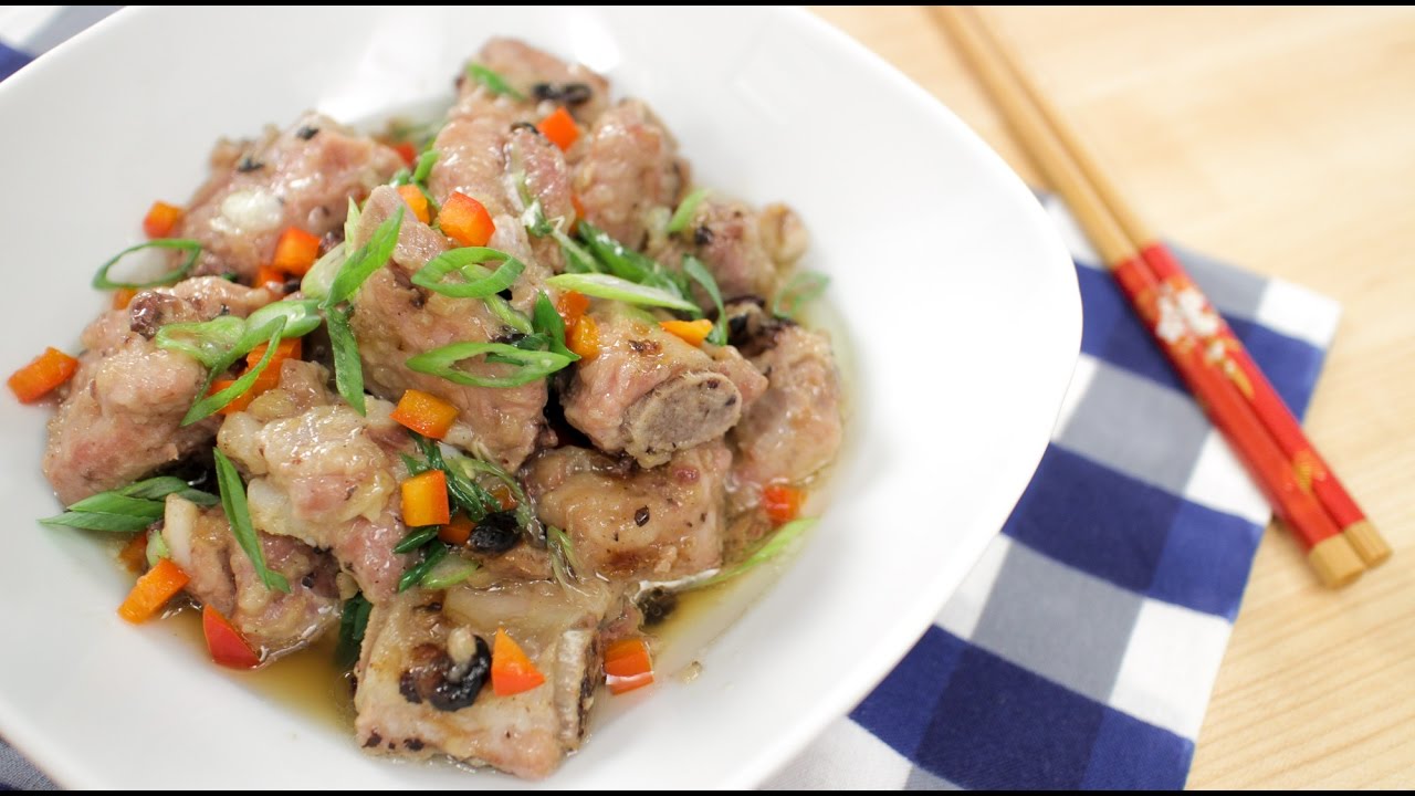 Dim Sum Spare Ribs w/ Black Beans Recipe - Pai's Kitchen - Asian Recipe