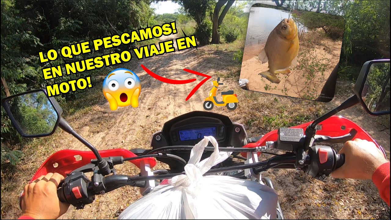 VIAJE EN MOTO Y PESCA EN EL RIO PARANA🛵