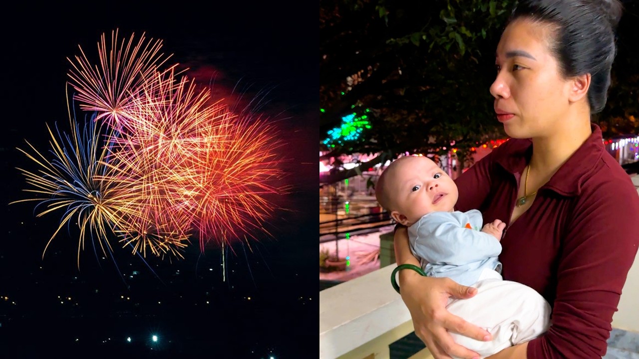 Baby Kim is celebrating her first New Year with her family