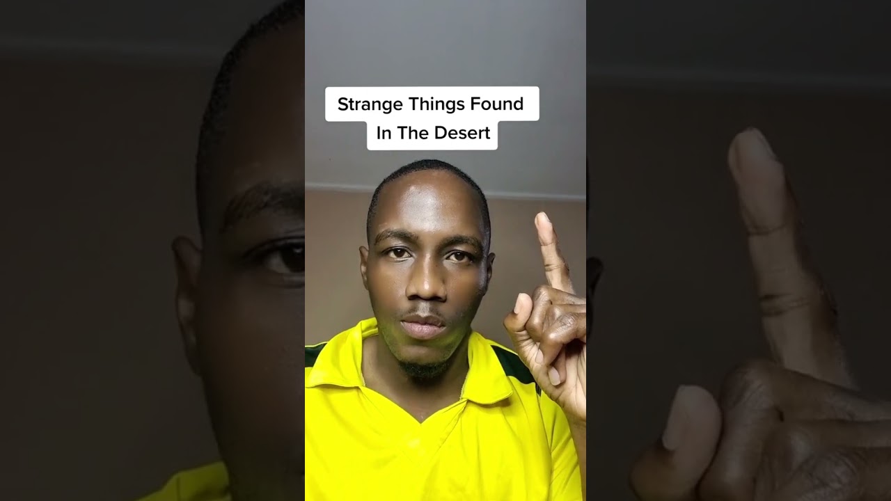 Strange Things Found In The Desert🏜 