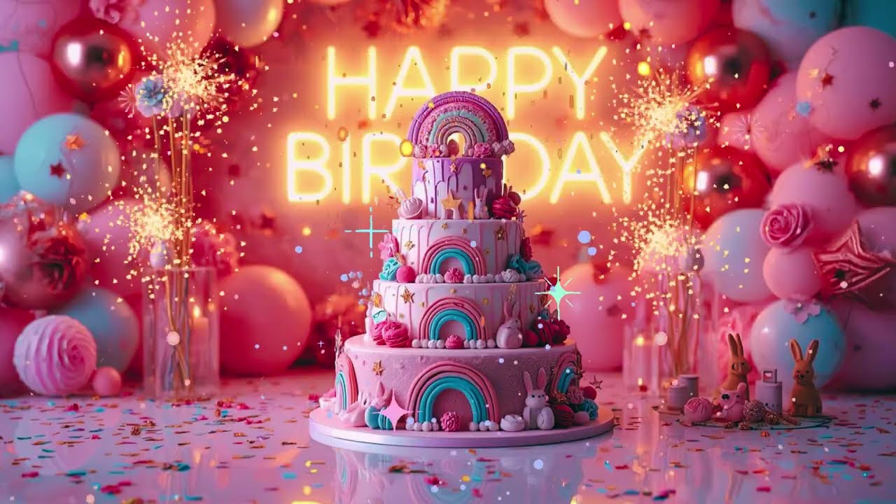 Happy Birthday to you!  Happy Birthday! Happy Birthday Celebration Vibes!