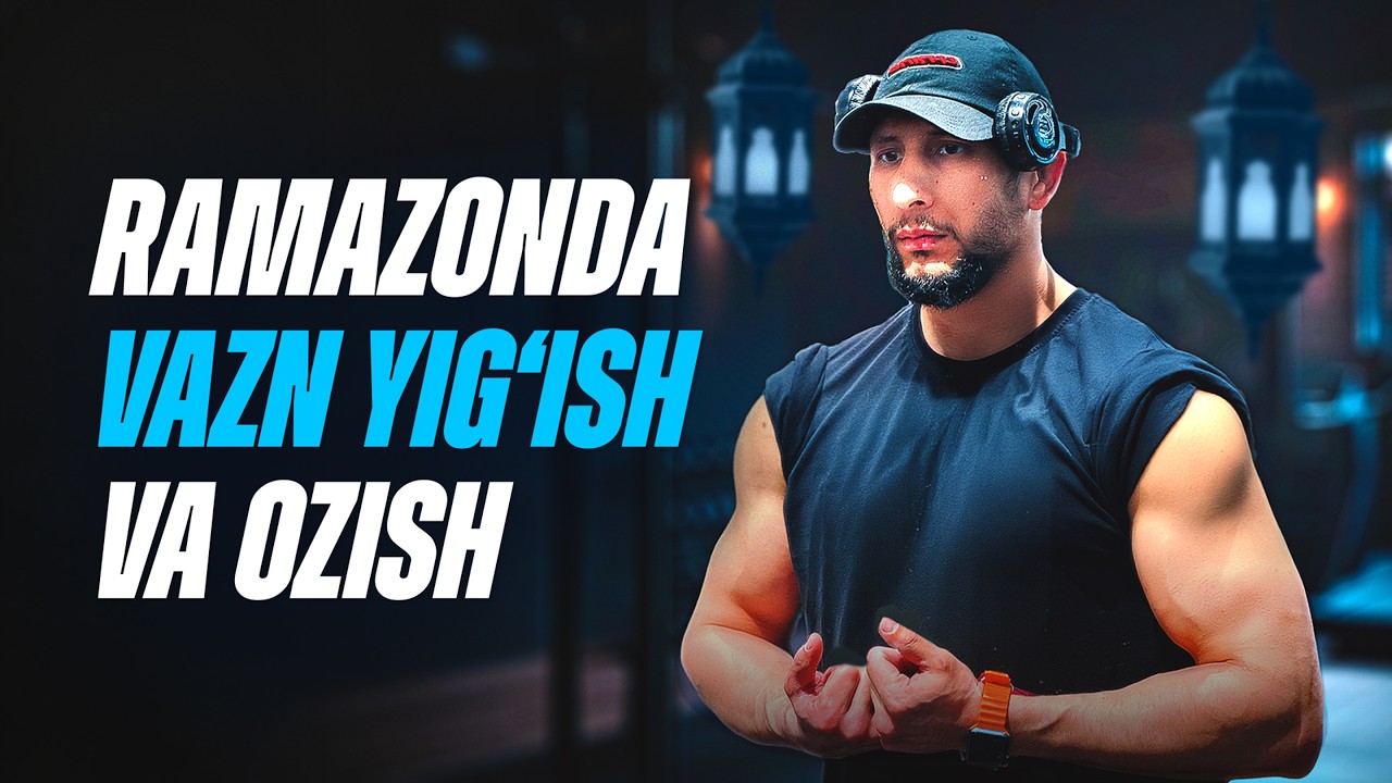 Ramazon oyida vazn yig'ish va ozish