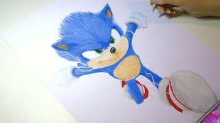 Drawing sonic the hedgehog (2020, or movie. i hope you enjoy this of
fixed version. nice way to help - share video and don't skip...