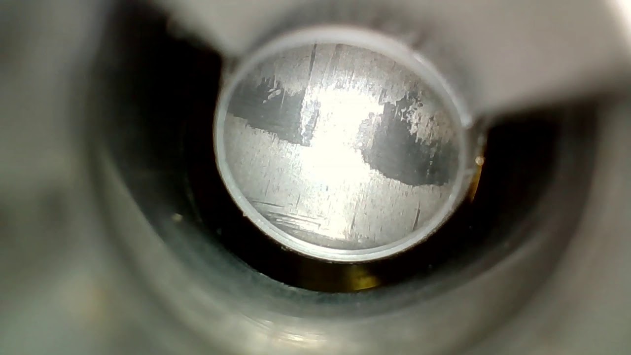 Bore scope of worn out barrel YouTube