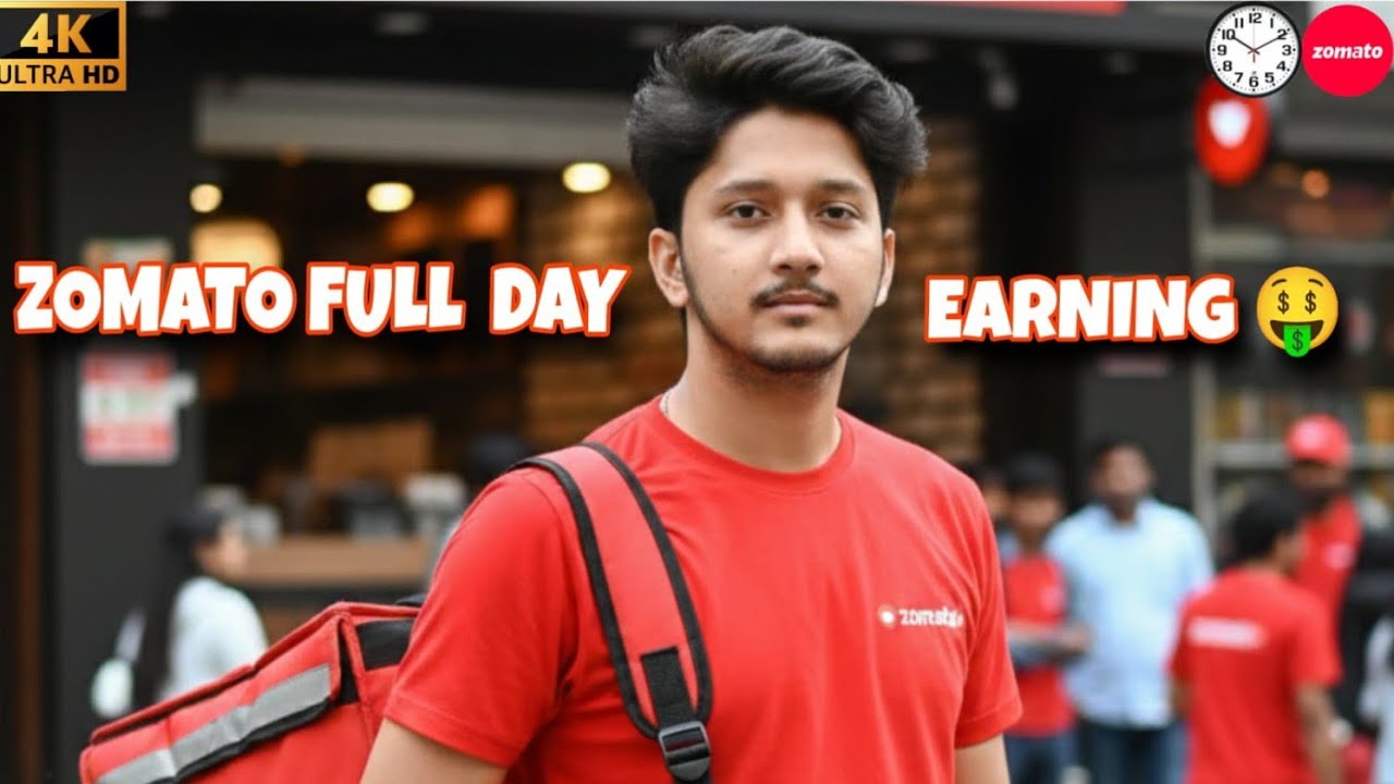 Full Day Earning With Zomato ll  12 ଘଣ୍ଟା କାମ କଲା ପରେ ଆଜି ମୁଁ  କେତେ ଟଙ୍କା ରୋଜଗାର କଲି... ll New vedio